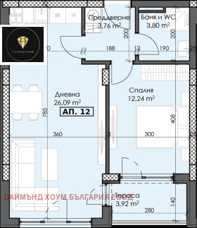 1 спаваћа соба Тракија, Пловдив 2