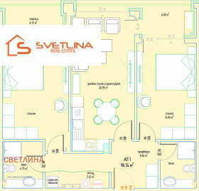 2 Schlafzimmer Malinowa dolina, Sofia