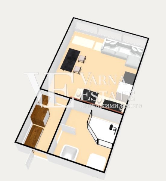 Продава  1-стаен град Варна , Западна промишлена зона , 25 кв.м | 40751695 - изображение [13]