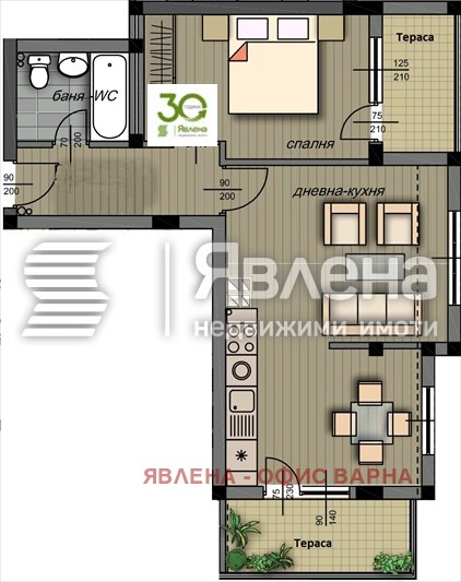 Продава 2-СТАЕН, гр. Варна, м-т Евксиноград, снимка 8 - Aпартаменти - 47709818