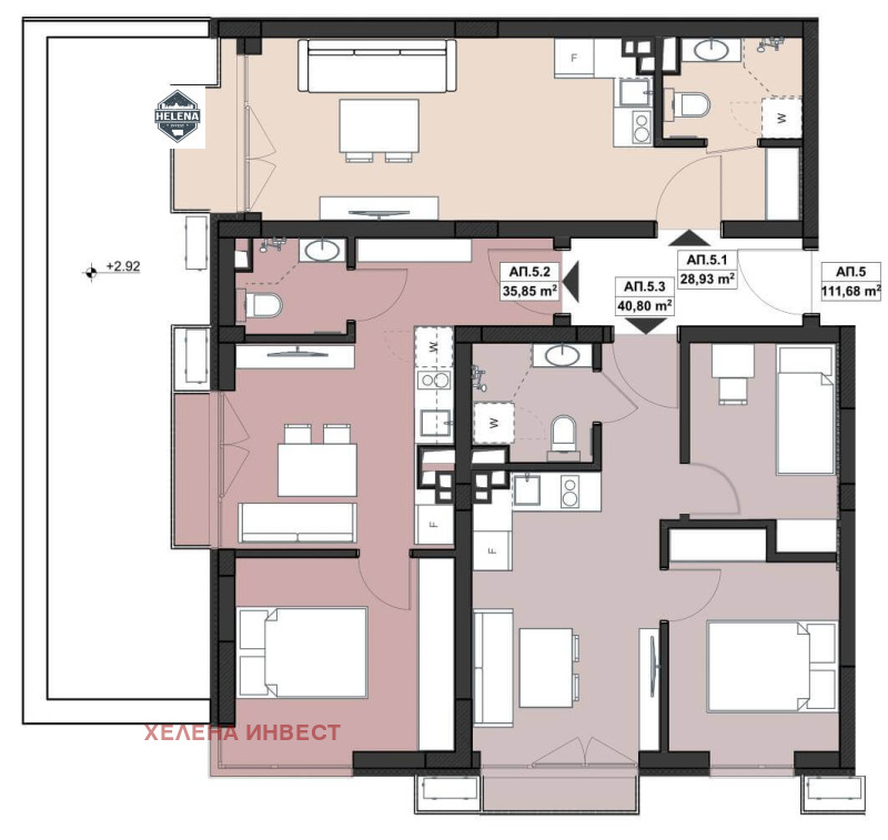 Продава  4-стаен град София , Орландовци , 133 кв.м | 42825225 - изображение [6]