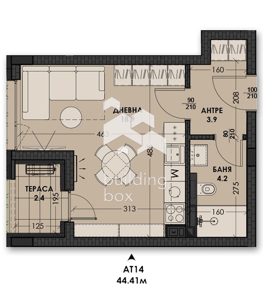 Продава 2-СТАЕН, гр. Варна, Виница, снимка 2 - Апартаменти - 54993710