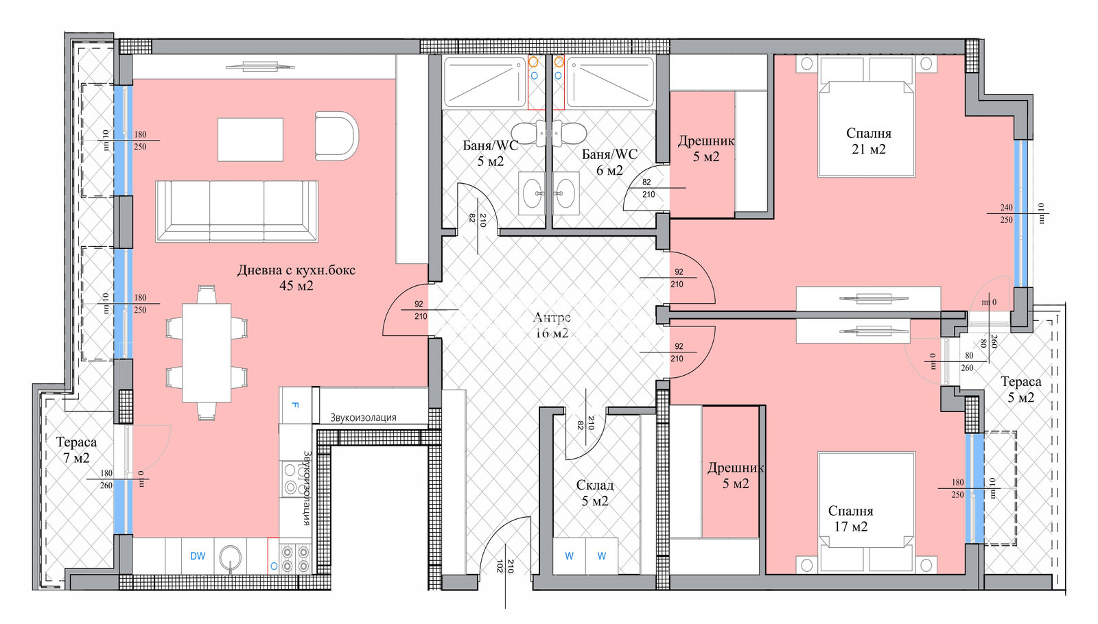 Продава 3-СТАЕН, гр. Пловдив, Остромила, снимка 2 - Апартаменти - 47301461