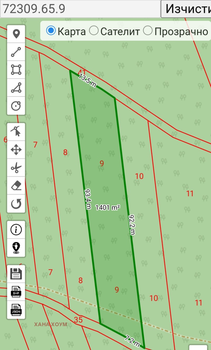 Til salg  Grund region Lovech , Terzijsko , 4399 kvm | 64066374 - billede [5]