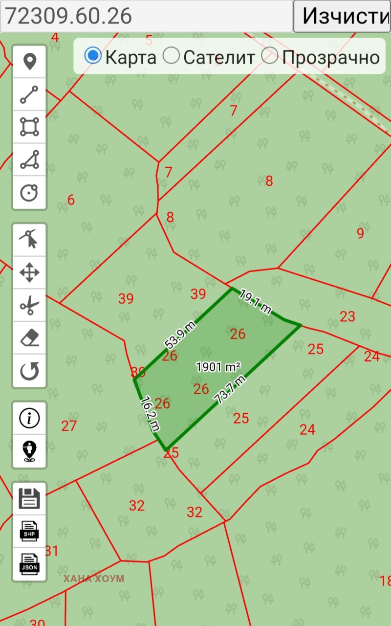 Til salg  Grund region Lovech , Terzijsko , 4399 kvm | 64066374