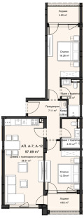 Продава 3-СТАЕН, град Пловдив, Остромила • 127130 € • 25177959 2