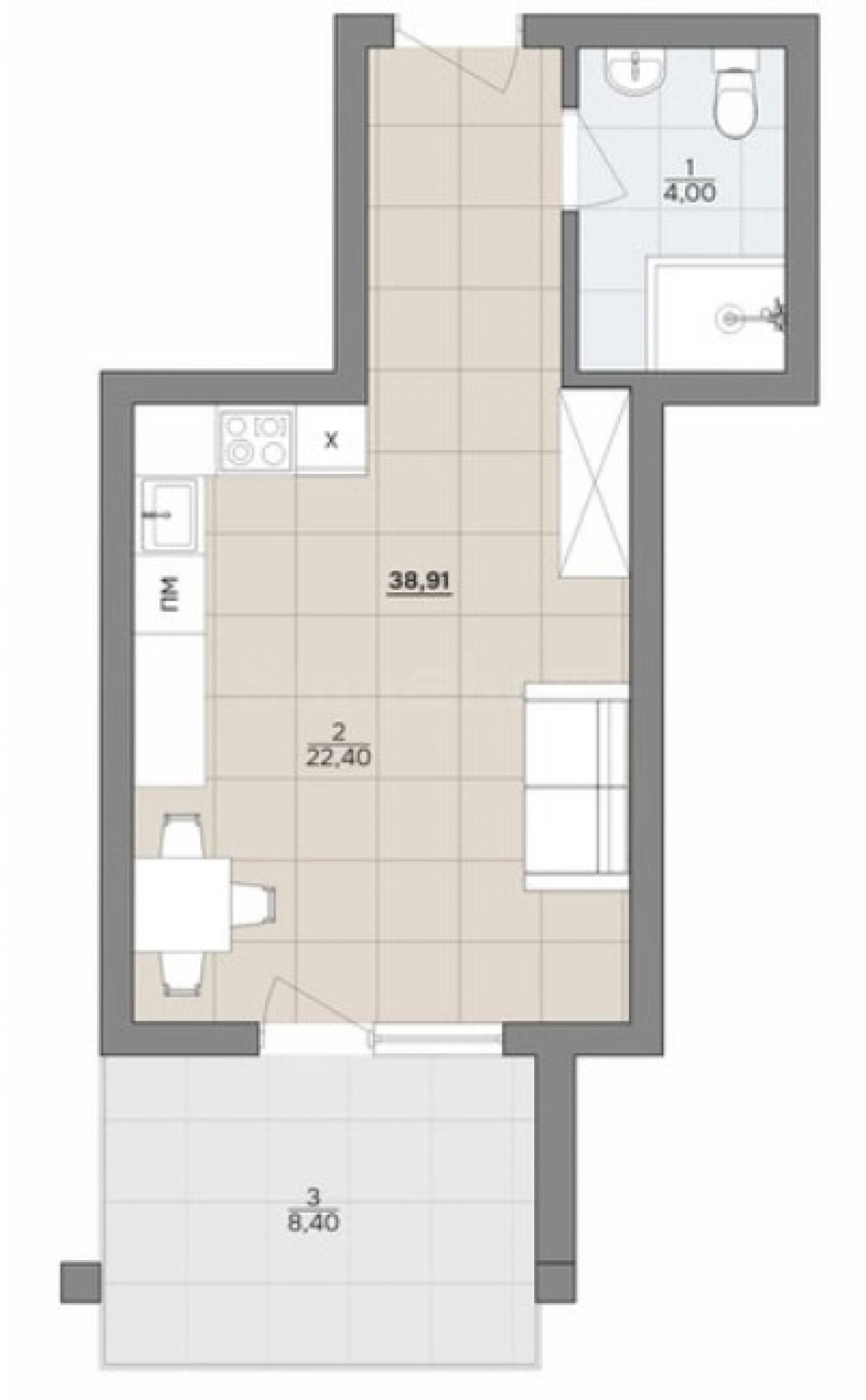 Продава 1-СТАЕН, гр. Варна, м-т Ален мак, снимка 5 - Апартаменти - 53119719