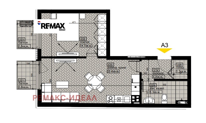 Продава 2-СТАЕН, гр. Варна, Бриз, снимка 2 - Апартаменти - 52247155