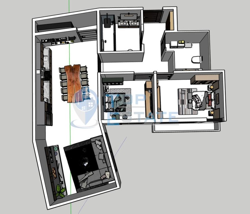 Продава 3-СТАЕН в град Велико Търново, Бузлуджа - 153 кв.м / 168 200 € » 328 970.61 лв., ТОП ЕСТЕЙТ