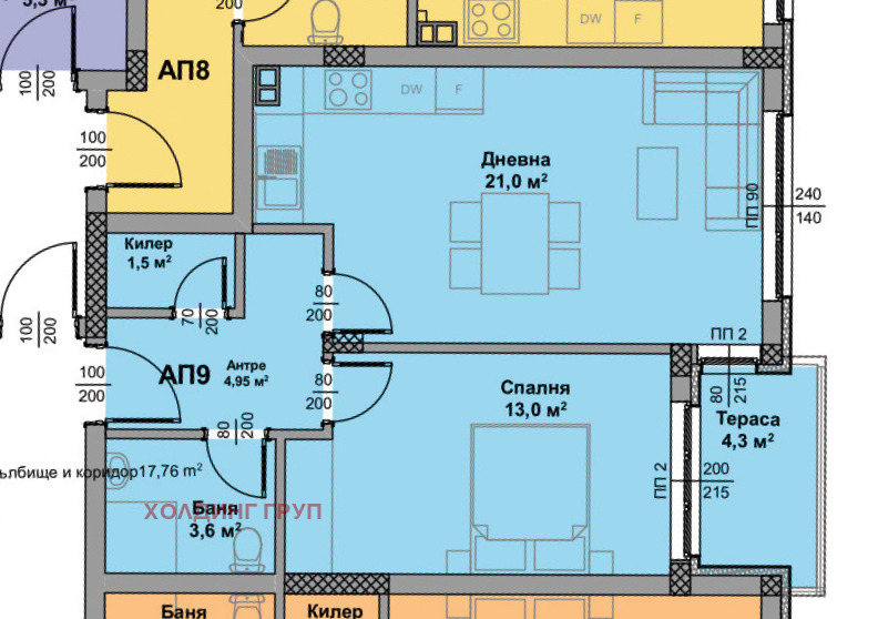Продава 2-СТАЕН, гр. Варна, Възраждане 3, снимка 4 - Апартаменти - 53096430