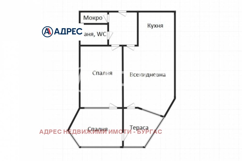 Продава 3-СТАЕН, гр. Бургас, област Бургас, снимка 3 - Aпартаменти - 48795279