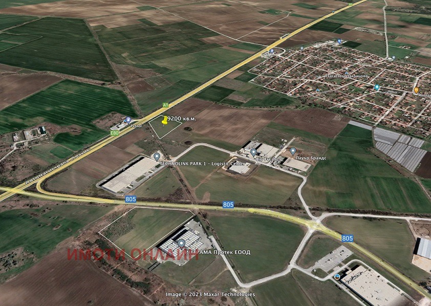 Продава ПАРЦЕЛ, гр. Пловдив, Индустриална зона - Север, снимка 2 - Парцели - 40201524