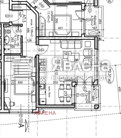 Продава 2-СТАЕН, гр. София, Карпузица, снимка 2 - Апартаменти - 53181034