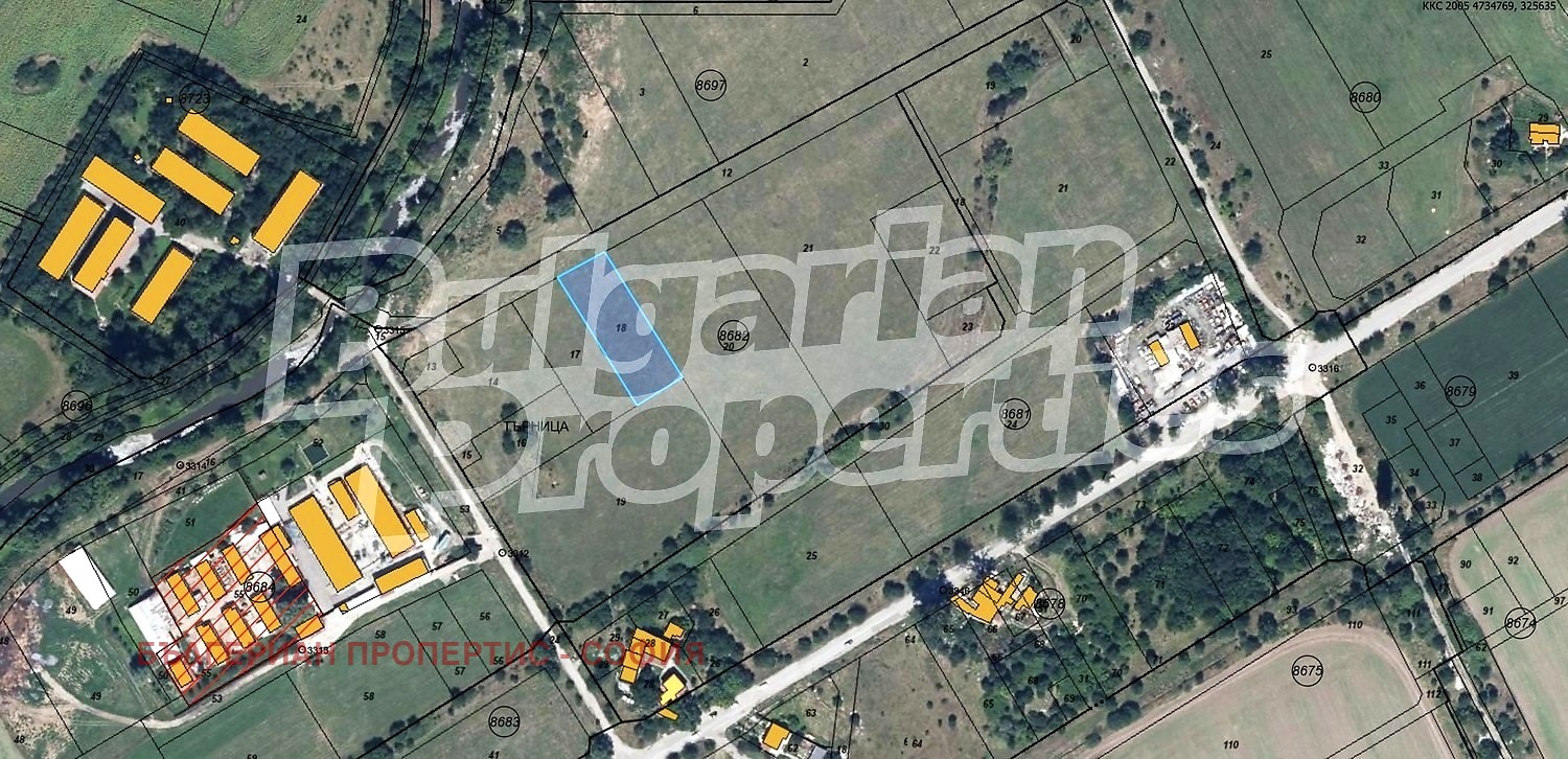 Продава ПАРЦЕЛ, гр. София, с. Чепинци, снимка 2 - Парцели - 55787291