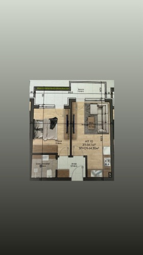Продава 2-стаен област Пазарджик гр. Велинград - [1] 