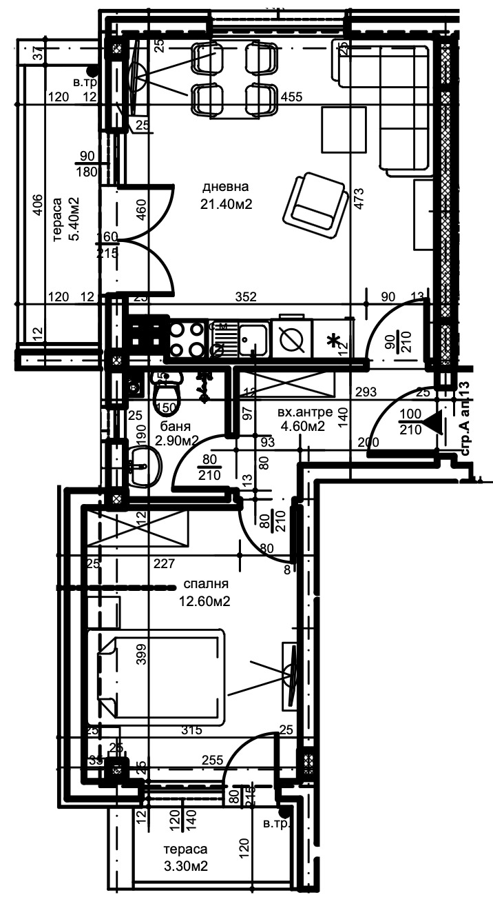 Продава 2-СТАЕН, гр. Пловдив, Христо Смирненски, снимка 2 - Aпартаменти - 49359169