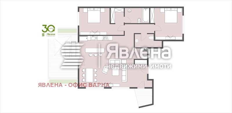 À vendre  2 chambres Varna , Briz , 150 m² | 25309030 - image [3]