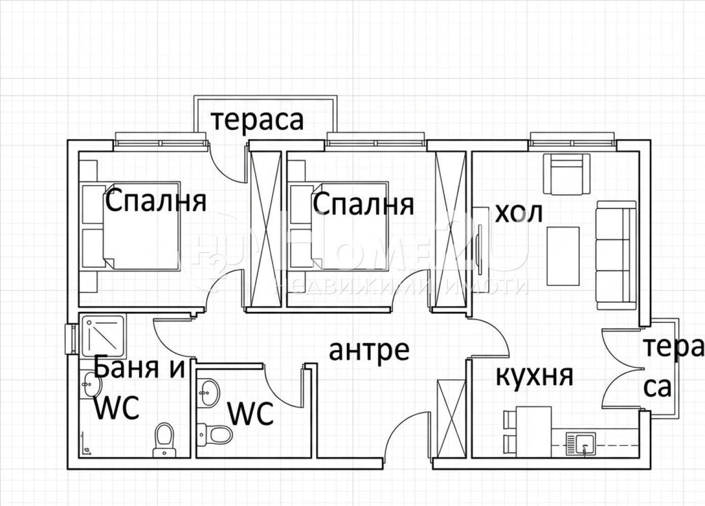 Продава 3-СТАЕН, гр. София, Драгалевци, снимка 15 - Апартаменти - 54978287