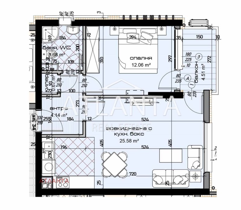 Te koop  1 slaapkamer Varna , Mladost 2 , 72 m² | 78790893 - afbeelding [3]