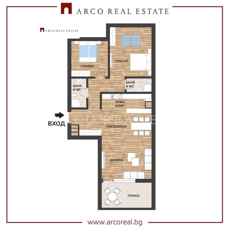 Продава 3-СТАЕН, гр. София, Оборище, снимка 4 - Апартаменти - 53069396