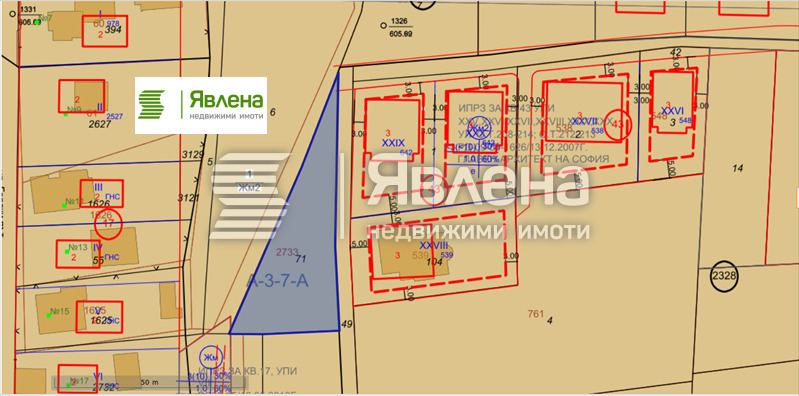 Продава ПАРЦЕЛ, гр. София, гр. Банкя, снимка 2 - Парцели - 54795296