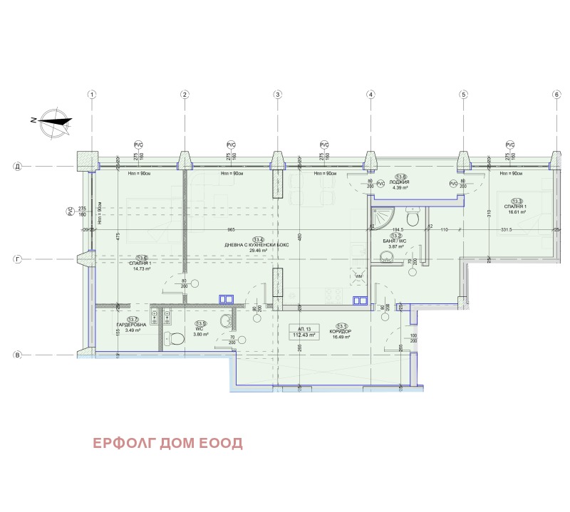 Продава 3-СТАЕН, гр. Русе, Здравец Изток
