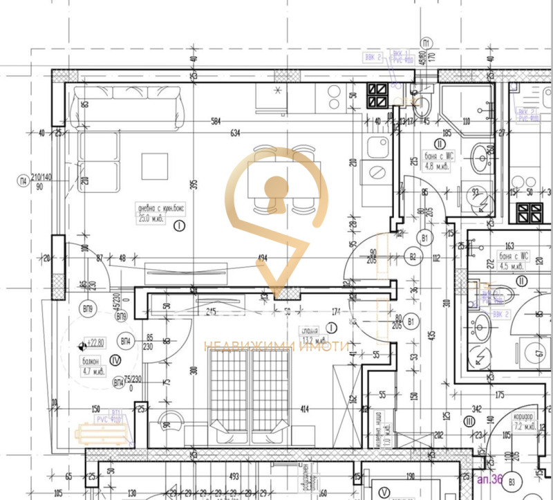 Продава  2-стаен град Варна , Левски 1 , 72 кв.м | 31040454