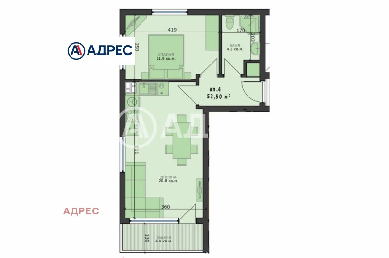 Продава 2-СТАЕН, гр. Варна, Възраждане 4, снимка 2 - Апартаменти - 53009447