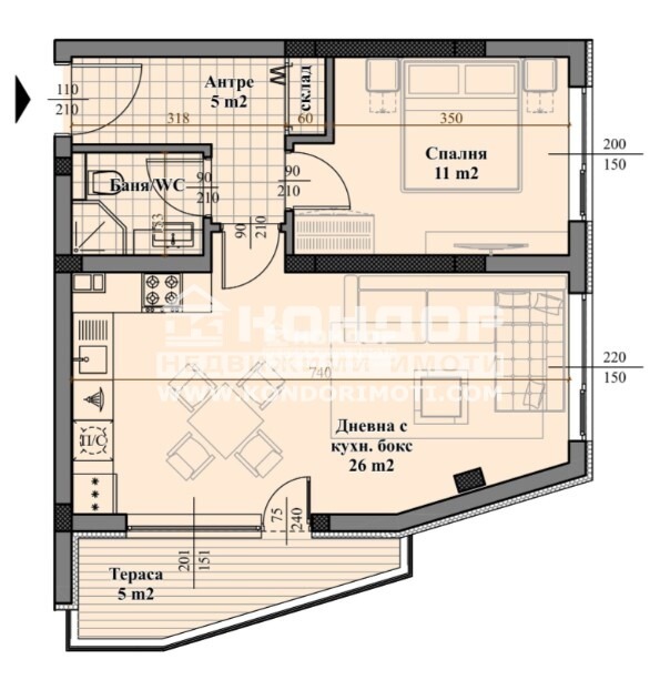 Продава 2-СТАЕН, гр. Пловдив, Въстанически, снимка 7 - Апартаменти - 53173300
