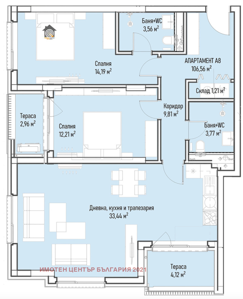 Продава  3-стаен град София , Младост 4 , 133 кв.м | 64656546