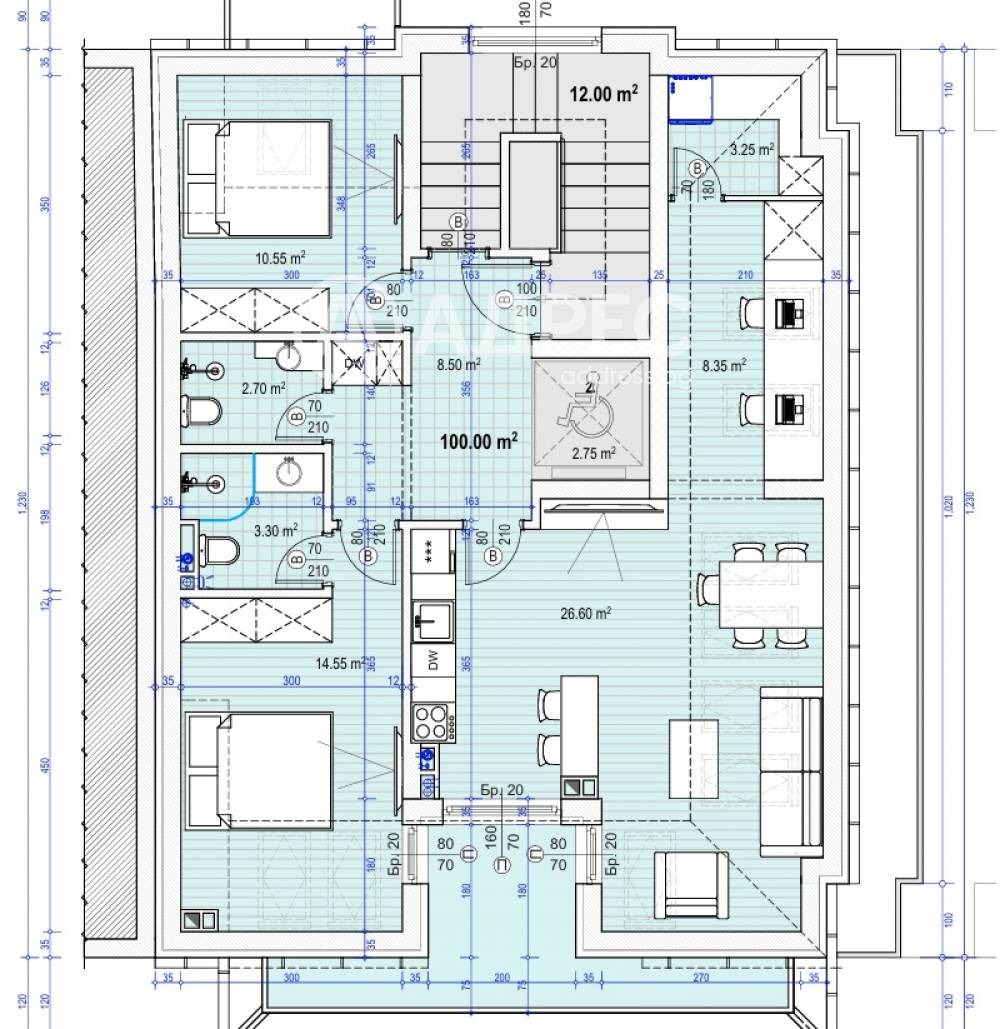 Продава 3-СТАЕН, гр. София, Център, снимка 3 - Апартаменти - 53006466
