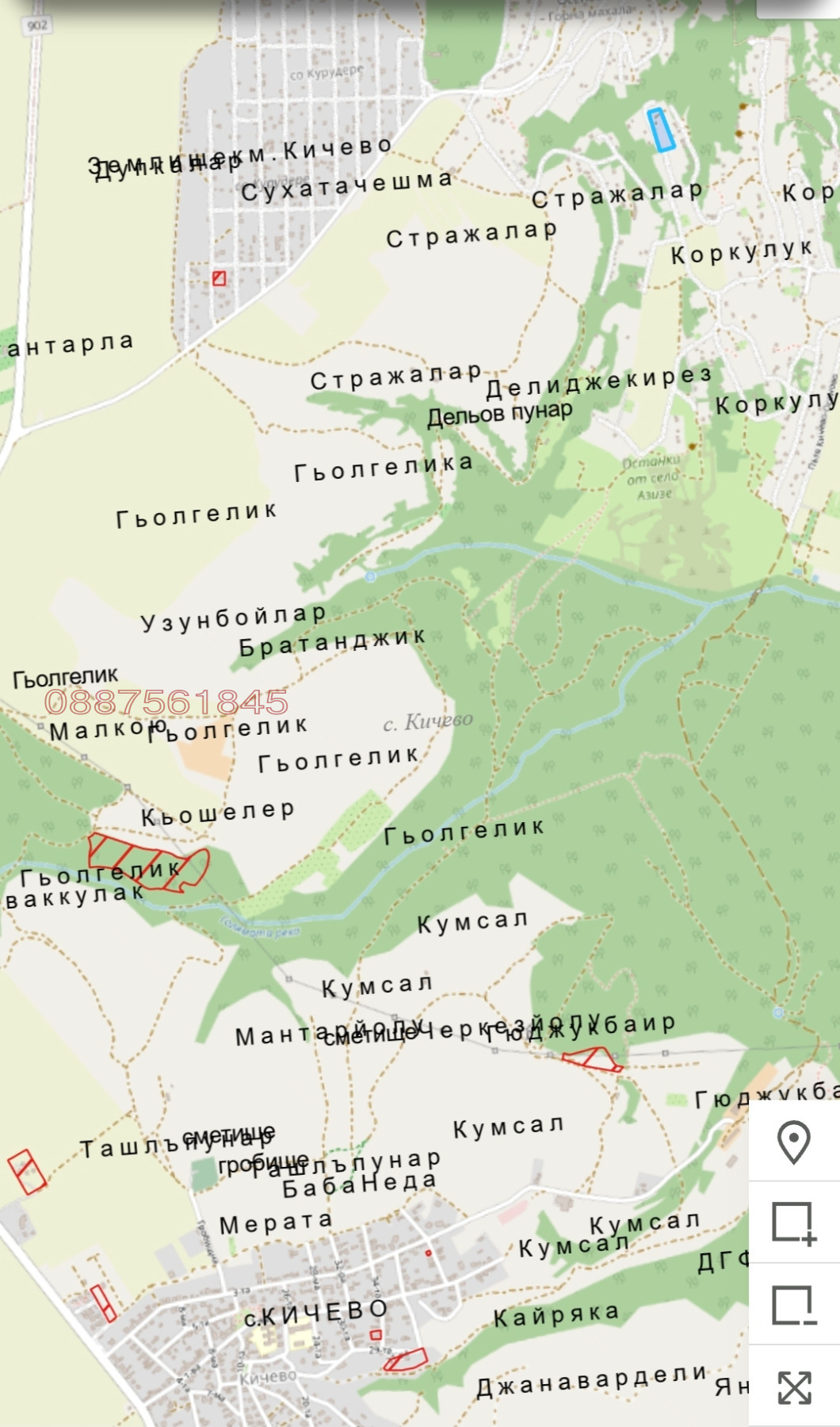 Продава ПАРЦЕЛ, с. Кичево, област Варна, снимка 2 - Парцели - 55653629