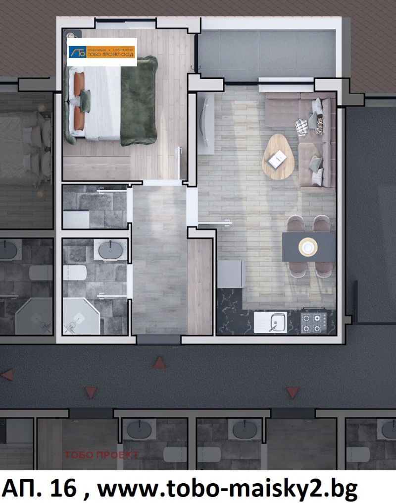 Продава 2-СТАЕН, град София, Люлин 10 • 114388 € / 223723.48 лв. • 63492101 1