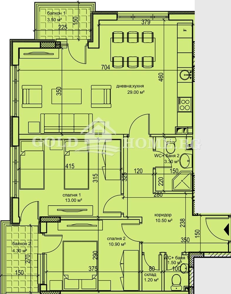 Продава 3-СТАЕН, гр. Пловдив, Кършияка, снимка 3 - Апартаменти - 55952463