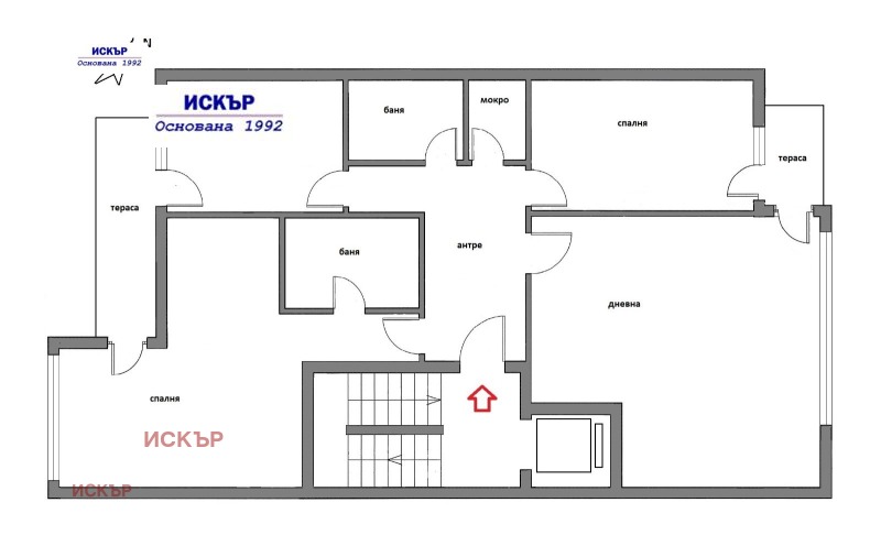 Продава 4-СТАЕН, гр. София, Лозенец, снимка 2 - Апартаменти - 52813925