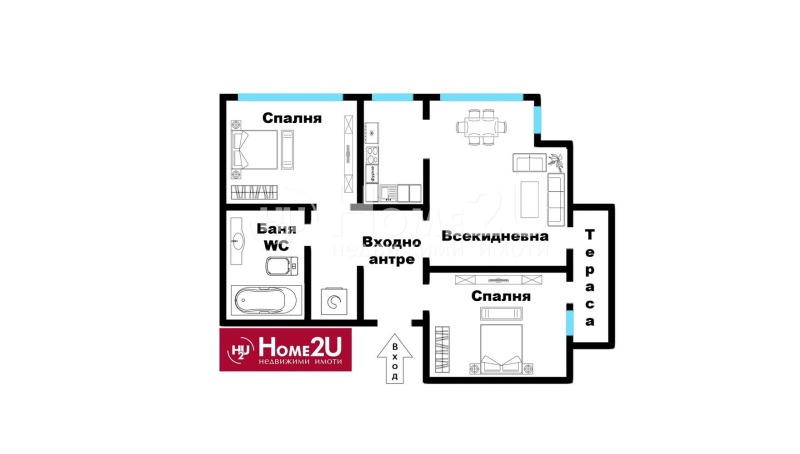 Продава 3-СТАЕН, гр. София, Хладилника, снимка 13 - Aпартаменти - 47461679