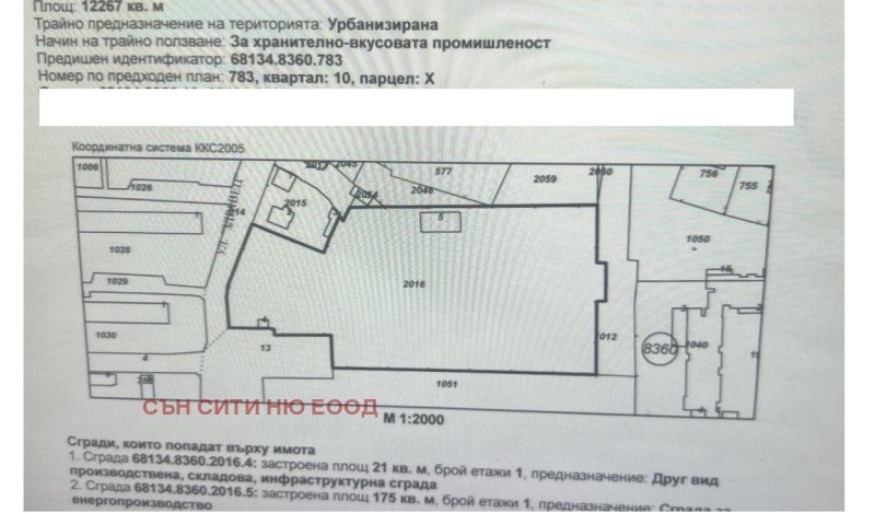 На продаж  Сюжет София , Ботунец , 12000 кв.м | 95406829