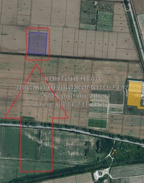Προς πώληση  Γη περιοχή Plovdiv , Κοστηεβο , 8 dka | 26064411 - εικόνα [2]