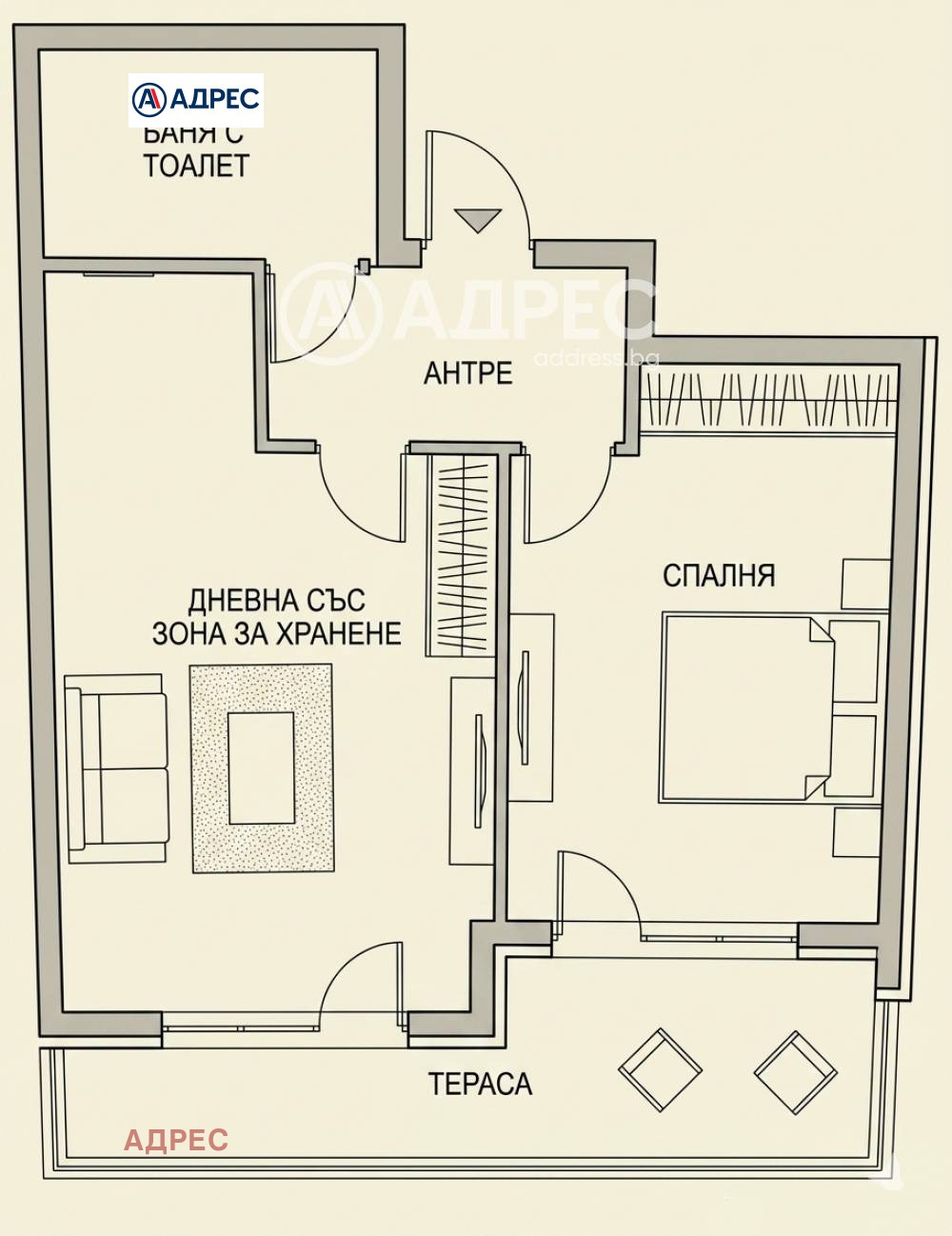Продава 2-СТАЕН, гр. Варна, Гранд Мол, снимка 4 - Апартаменти - 55133212