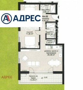 3-СТАЕН, 103 m2