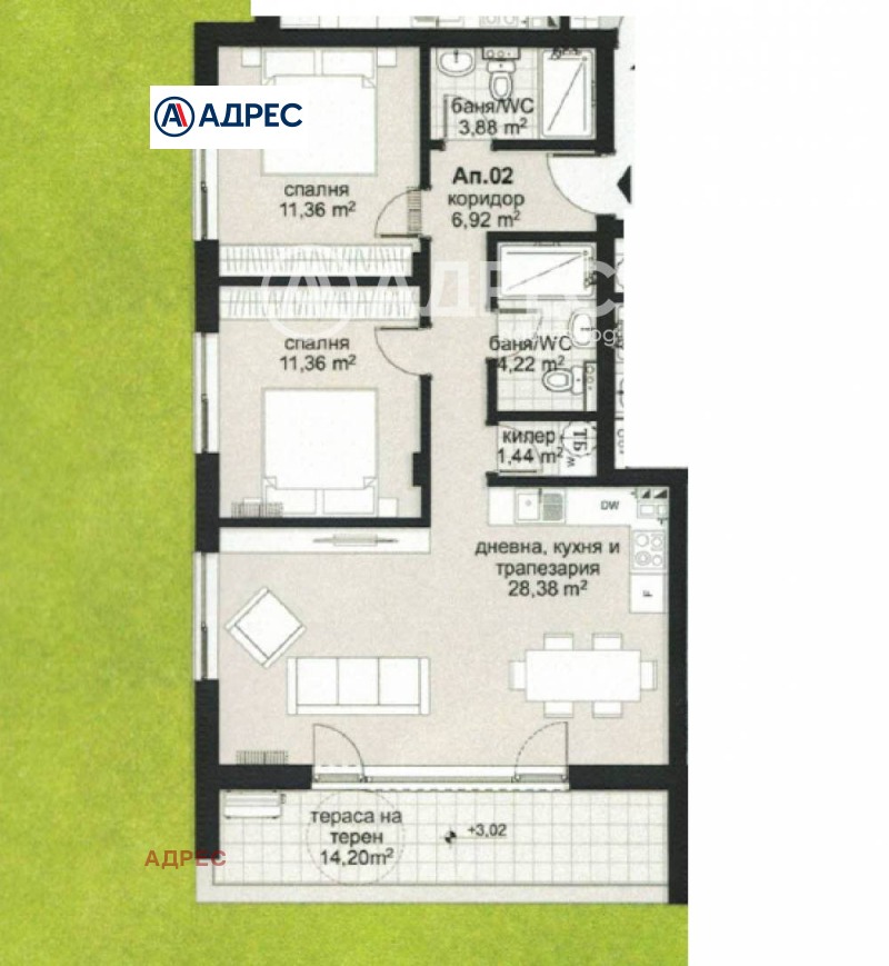 Продава 3-СТАЕН, гр. Варна, Виница