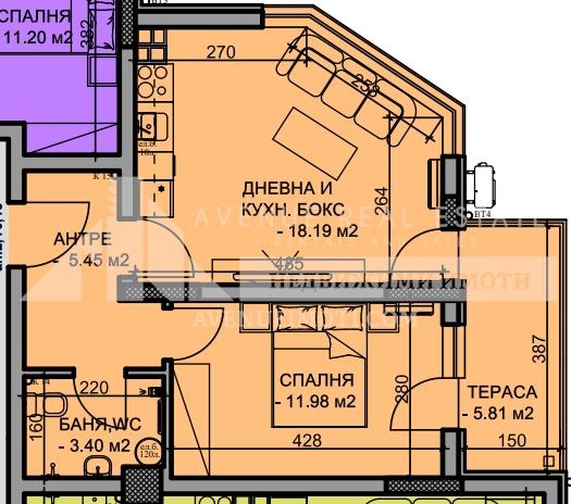 Продава 2-СТАЕН, гр. Пловдив, Младежки Хълм, снимка 2 - Aпартаменти - 46645341