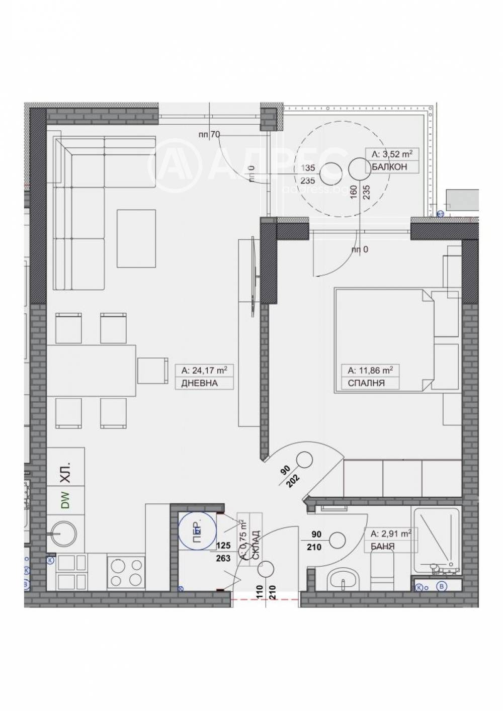 Продава 2-СТАЕН, гр. София, Надежда 3, снимка 4 - Апартаменти - 54941671