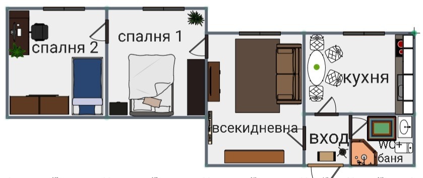 Продава 2-СТАЕН, гр. София, Лозенец