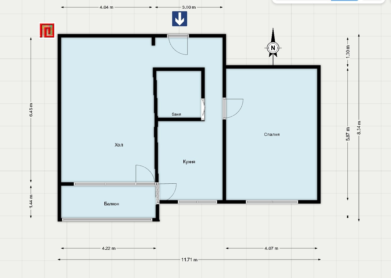 Продава 3-СТАЕН, гр. София, Гео Милев, снимка 2 - Апартаменти - 55801083