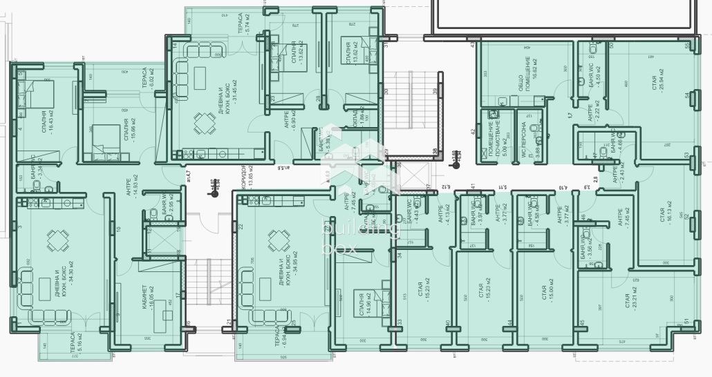 Продава 3-СТАЕН, гр. Пловдив, Младежки Хълм, снимка 2 - Апартаменти - 56623334