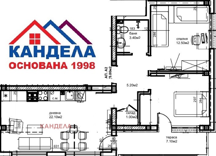 Продава 3-СТАЕН, гр. Пловдив, Прослав, снимка 2 - Апартаменти - 54133967