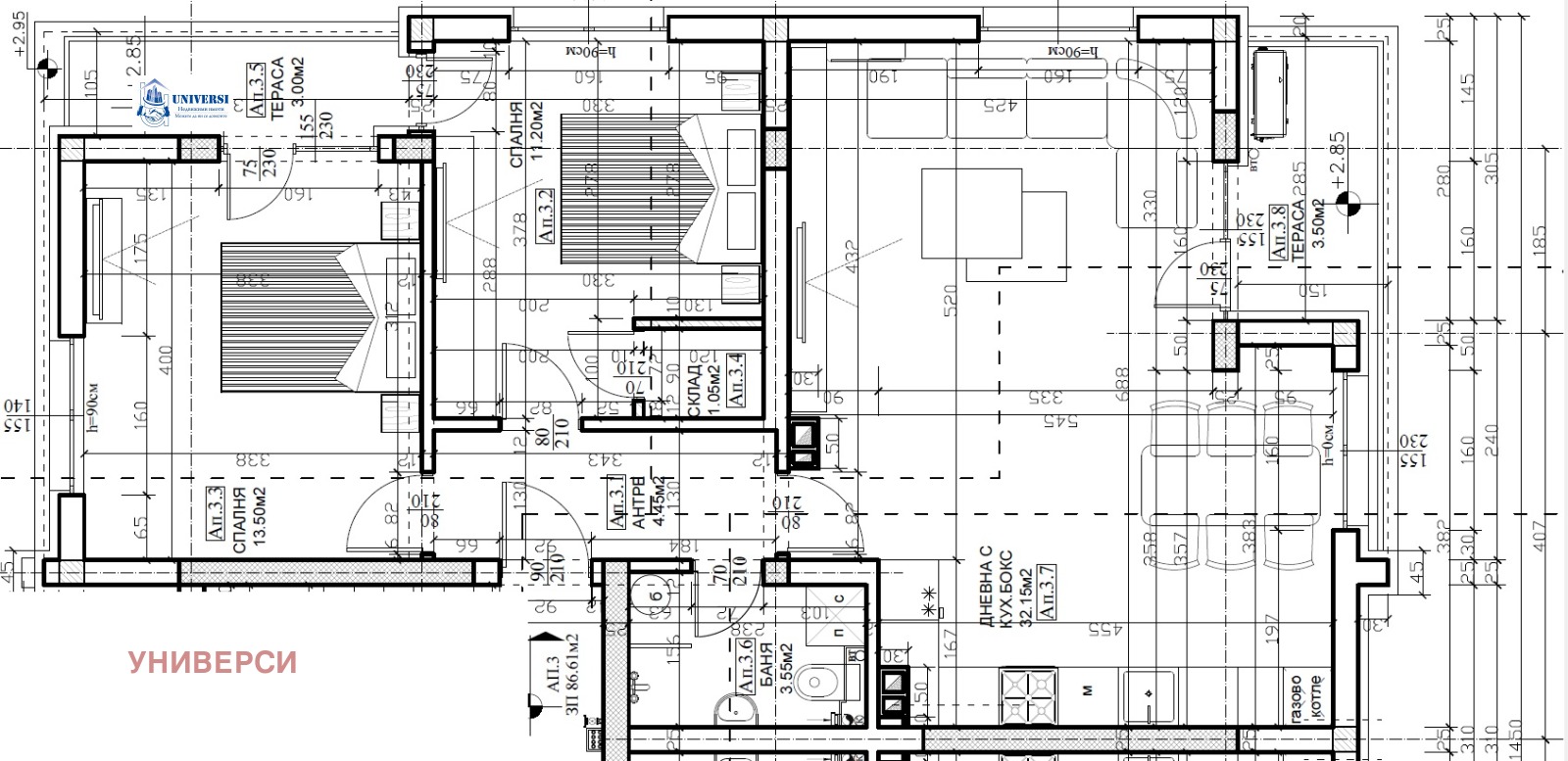 Продава 3-СТАЕН, гр. София, Овча купел, снимка 14 - Апартаменти - 54971131