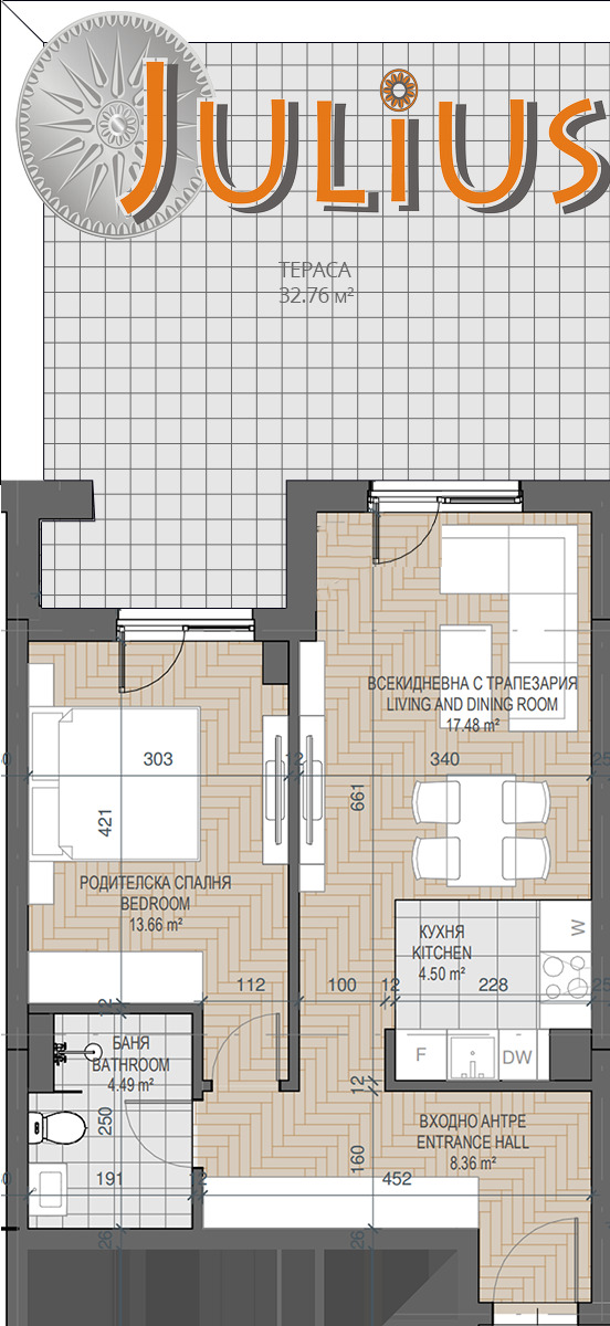 Продава 2-СТАЕН, гр. Пловдив, Каменица 1
