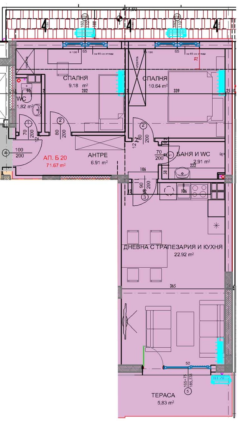 Продава 3-СТАЕН, гр. Пловдив, Христо Смирненски, снимка 1 - Aпартаменти - 46729109